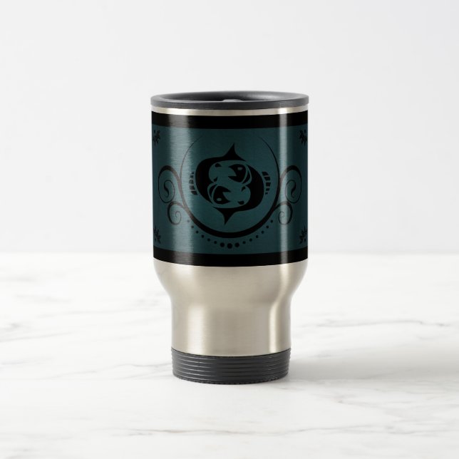 pisces travel mug (Center)