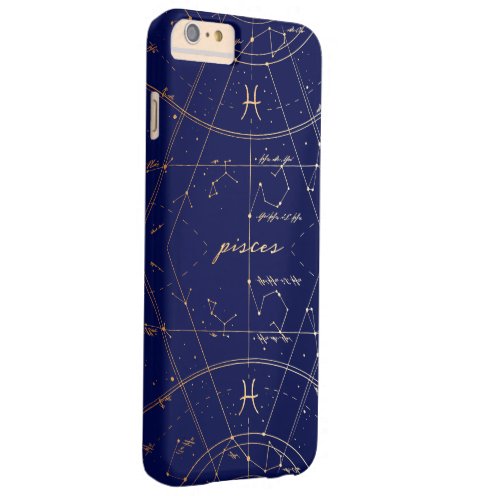 Pisces Vintage Zodiac Sky Map Phone Case