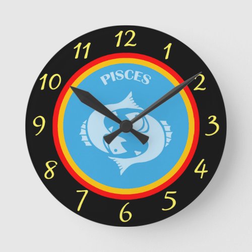 Pisces Wall Clock