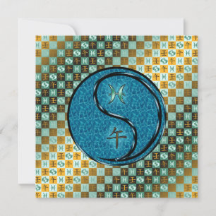 Pisces & Water Horse Card