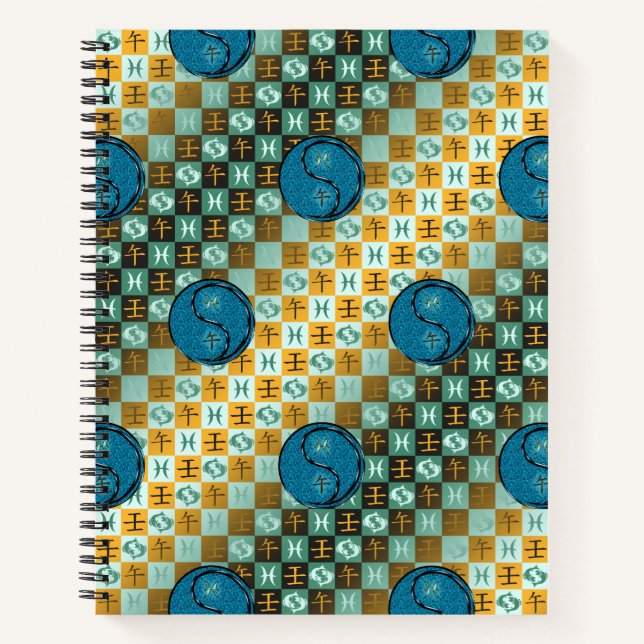 Pisces & Water Horse Notebook (Front)