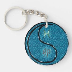 Pisces & Water Rabbit Keychain