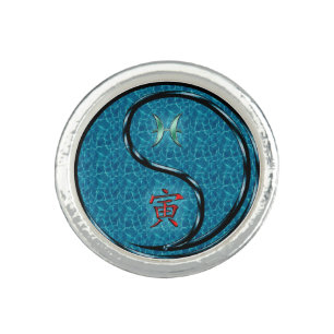 Pisces & Water Tiger Ring