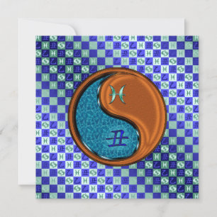 Pisces & Wood Ox Card