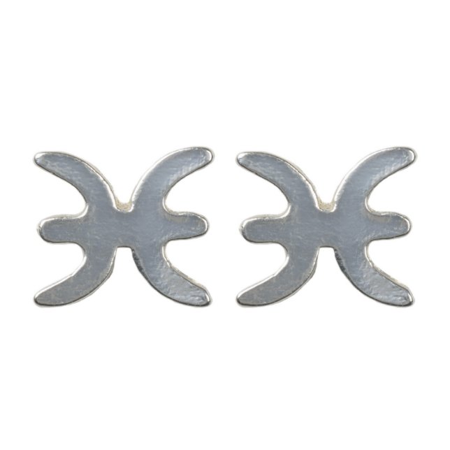 Pisces Zodiac Earring (Front)
