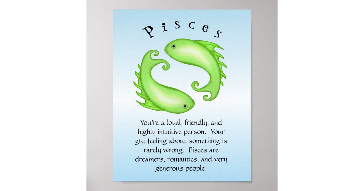 Pisces The Fish Zodiac Sign | Sticker