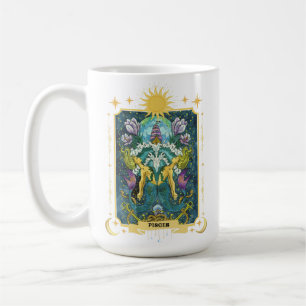 Pisces Zodiac Sign 15 oz Coffee Mug