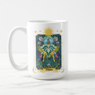 Pisces Zodiac Sign 15 oz Coffee Mug