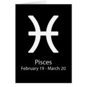 Pisces Zodiac sign Astrology (Front)