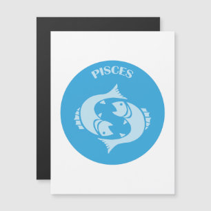 Pisces, Zodiac Sign, Horoscope, Astrology Magnetic Invitation