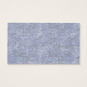 Pisces Zodiac Sign on Navy Blue Digital Camo (Back)