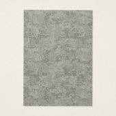 Pisces Zodiac Sign on Woodland Digital Camouflage (Back)