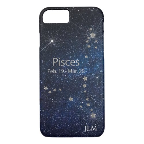 Pisces _ Zodiac Star Sign iPhone 87 Case