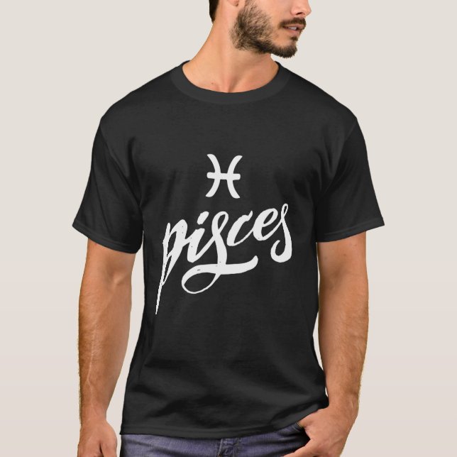 Pisces Zodiac T-Shirt (Front)