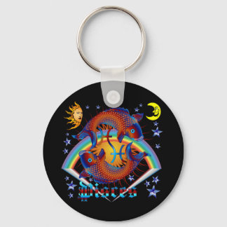 Pisces-Zodiac-V-1 Keychain