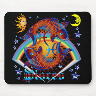 Pisces-Zodiac-V-1 Mouse Pad