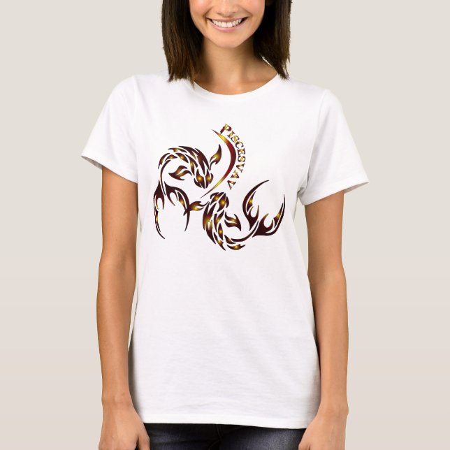 Pisces Zodiac Women Shirt (Front)