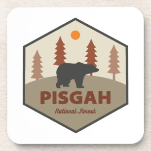 Pisgah National Forest Bear Beverage Coaster