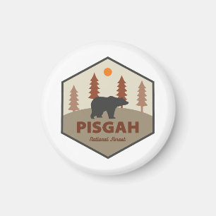 Pisgah National Forest Bear Magnet