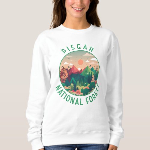 Pisgah National Forest Distressed Circle Sweatshirt