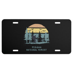 Pisgah National Forest License Plate