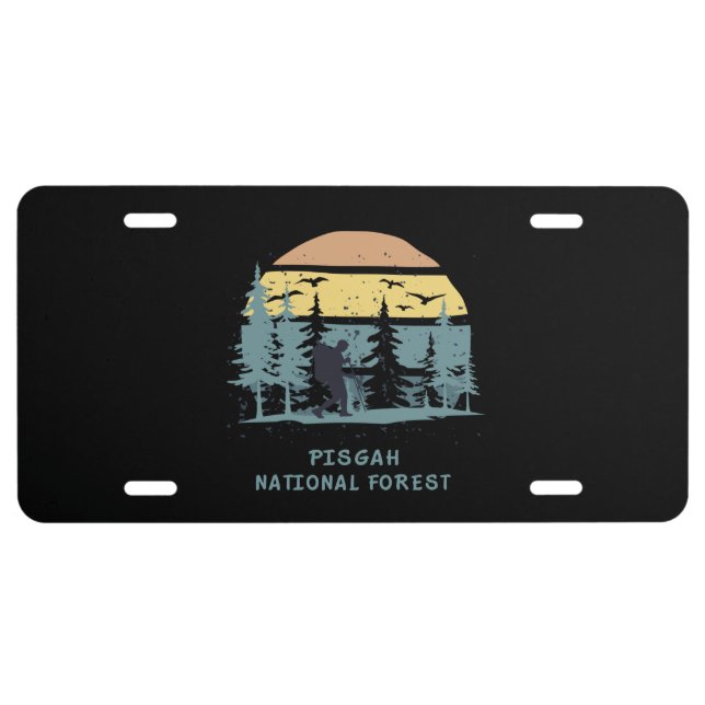 Pisgah National Forest License Plate (Front)