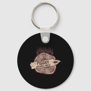 Pisgah National Forest North Carolina Asheville  Keychain