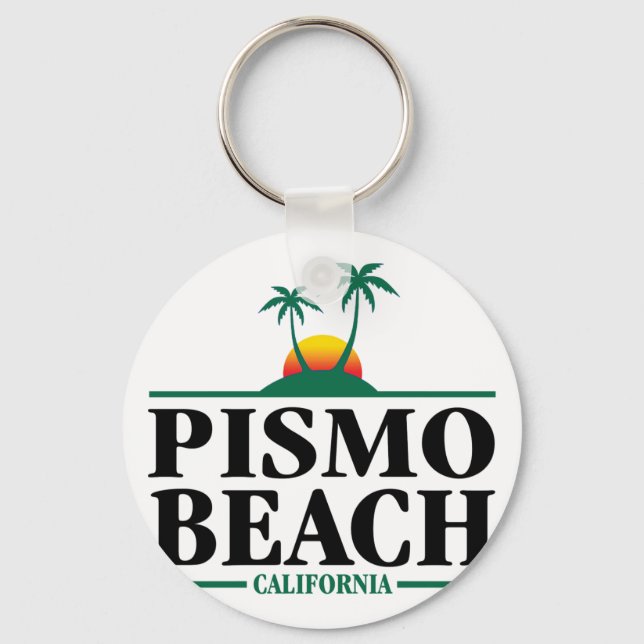 Pismo Beach California Keychain (Front)