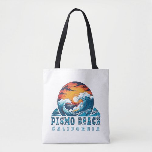 Pismo Beach California Tote Bag