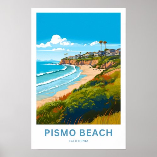 Pismo Beach California Travel Print
