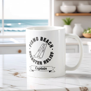 Pismo Beach Disaster Relief Captain Mug