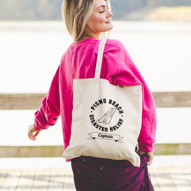 Pismo Beach Disaster Relief Captain Tote (Creator Uploaded)