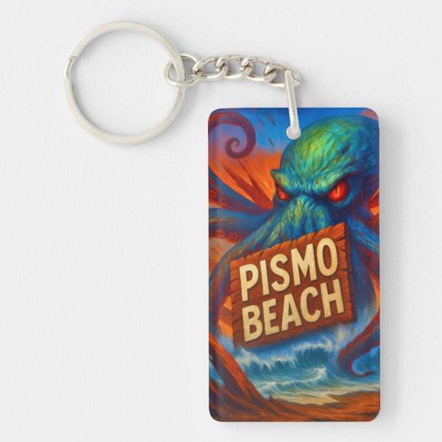PISMO BEACH KEYCHAIN. KEYCHAIN (Front)