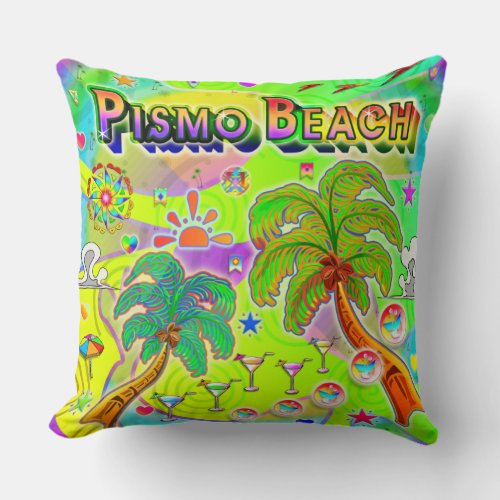 Pismo Beach Mind Focus Pillow