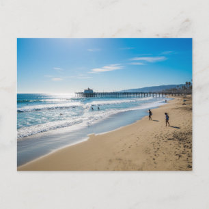 Pismo Beach Pier at Midday Postcard