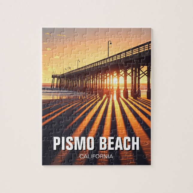 Pismo Beach Pier California Jigsaw Puzzle (Vertical)