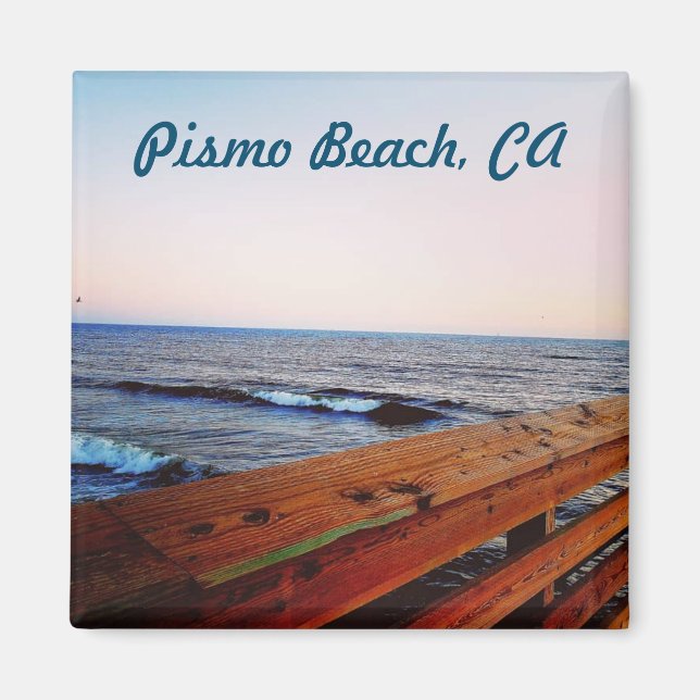 Pismo Beach Pier in Pismo Beach, CA. Magnet (Front)