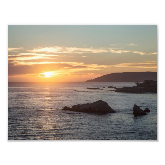 Pismo Beach Sunset print (Front)