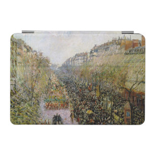 Pissarro - Boulevard Montmartre, Mardi Gras iPad Mini Cover