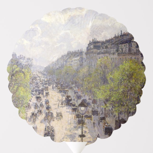 Pissarro - Boulevard Montmartre, Spring Balloon (Front)