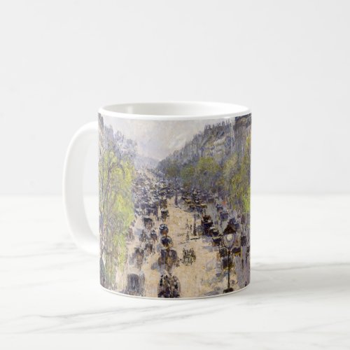 Pissarro _ Boulevard Montmartre Spring Coffee Mug