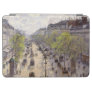 Pissarro - Boulevard Montmartre, Spring iPad Air Cover