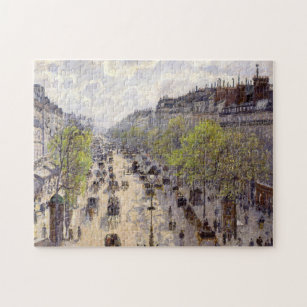 Pissarro - Boulevard Montmartre, Spring Jigsaw Puzzle
