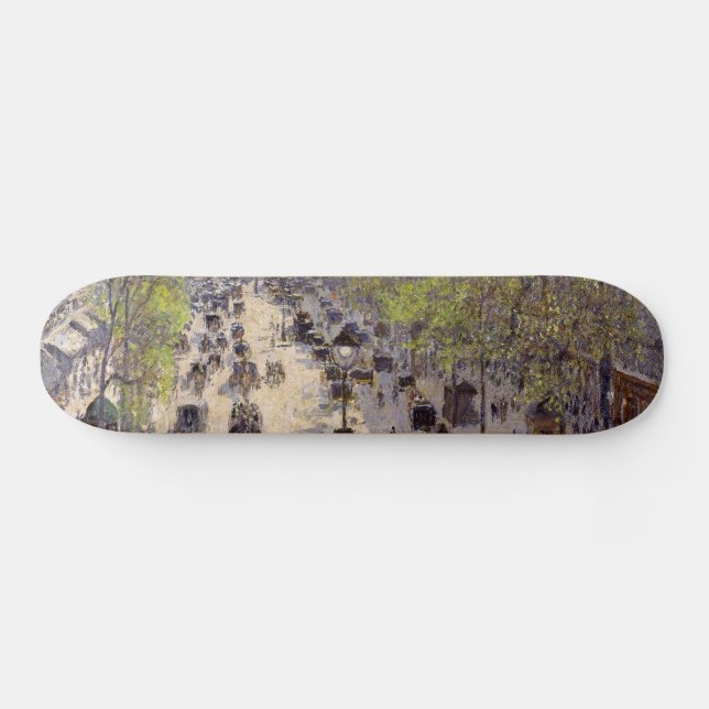 Pissarro - Boulevard Montmartre, Spring Skateboard (Horz)