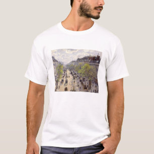 Pissarro - Boulevard Montmartre, Spring T-Shirt