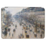 Pissarro - Boulevard Montmartre, Winter Morning iPad Air Cover