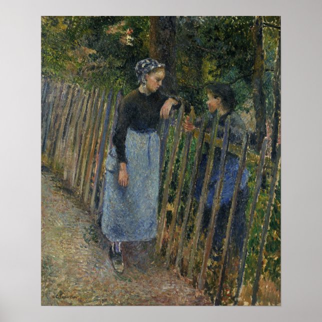 Pissarro - Conversation Poster (Front)
