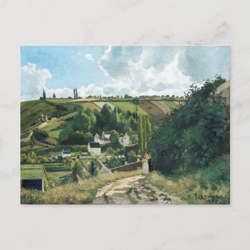 Pissarro _ Jalais Hill Pontoise Postcard