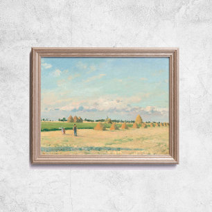 Pissarro Landscape Ile De France Art Poster