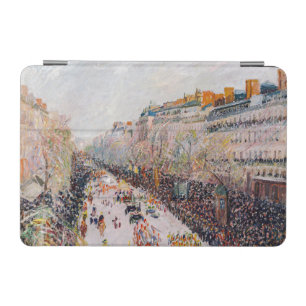 Pissarro - Montmartre, Mardi Gras on the Boulevard iPad Mini Cover